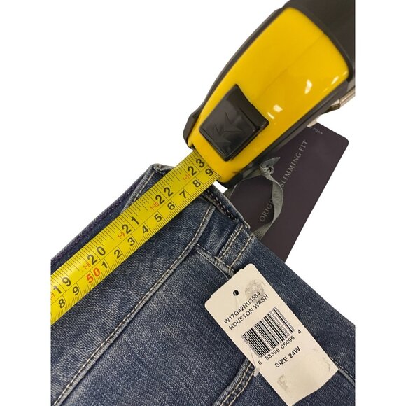 NYDJ Womens Jeans 24W Blue Cropped Denim Original slimming fit 59903 NWT - Picture 12 of 14